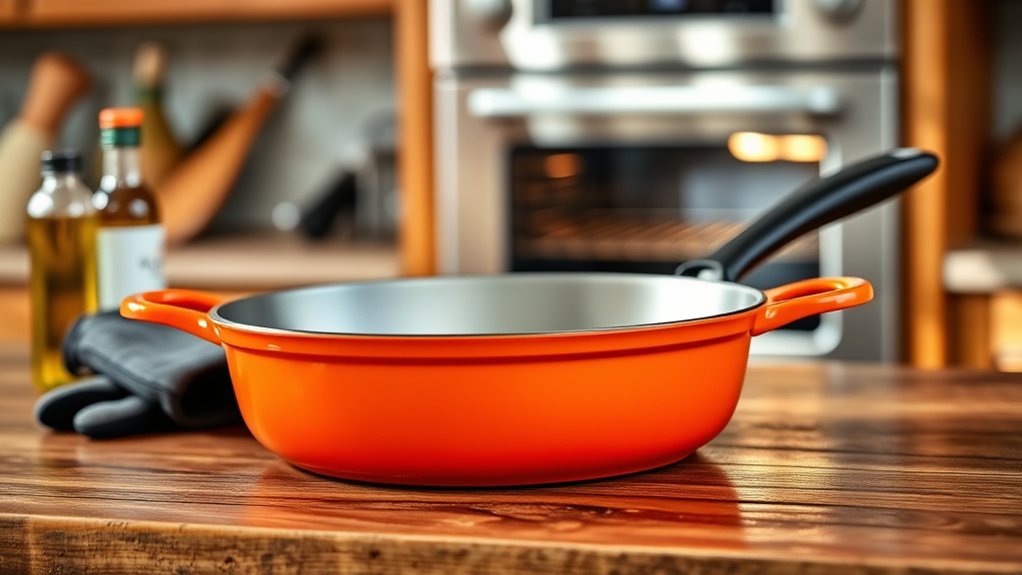 prepare skillet for oven