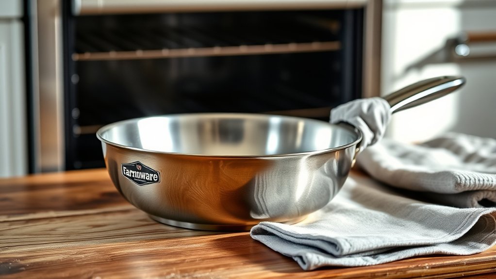 prepare skillet for oven