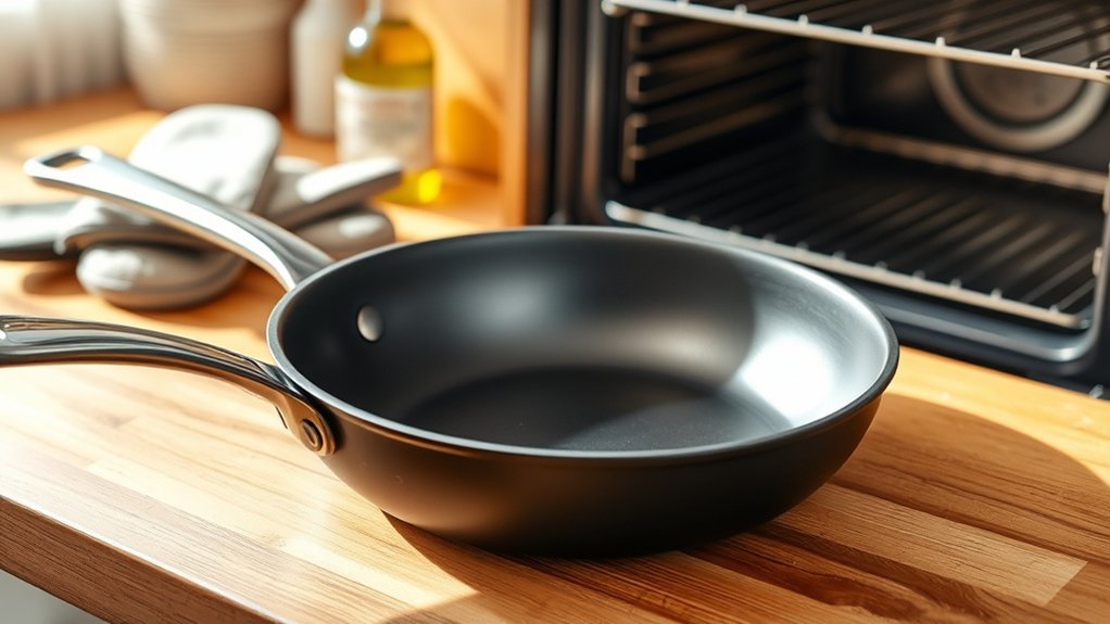 prepare skillet for oven