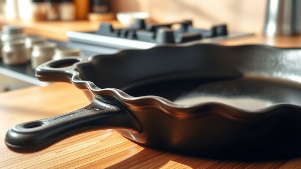 prevent cast iron warping