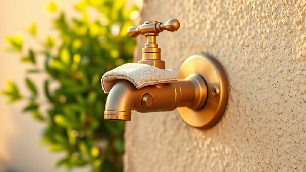 preventative protection for faucets