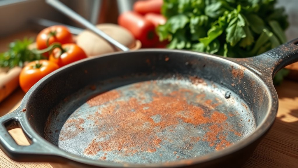 rust compromises cooking quality