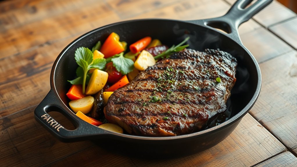 safe foods for cast iron