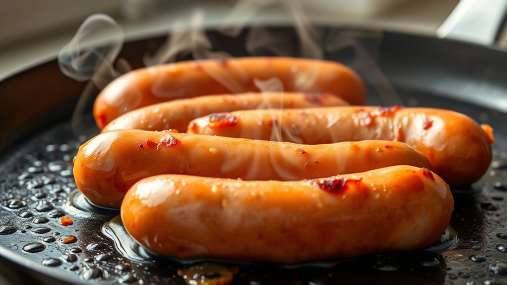 sausage selection for grilling
