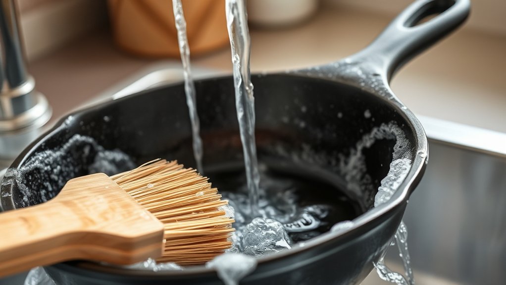 Can I Scrub a Cast Iron Skillet