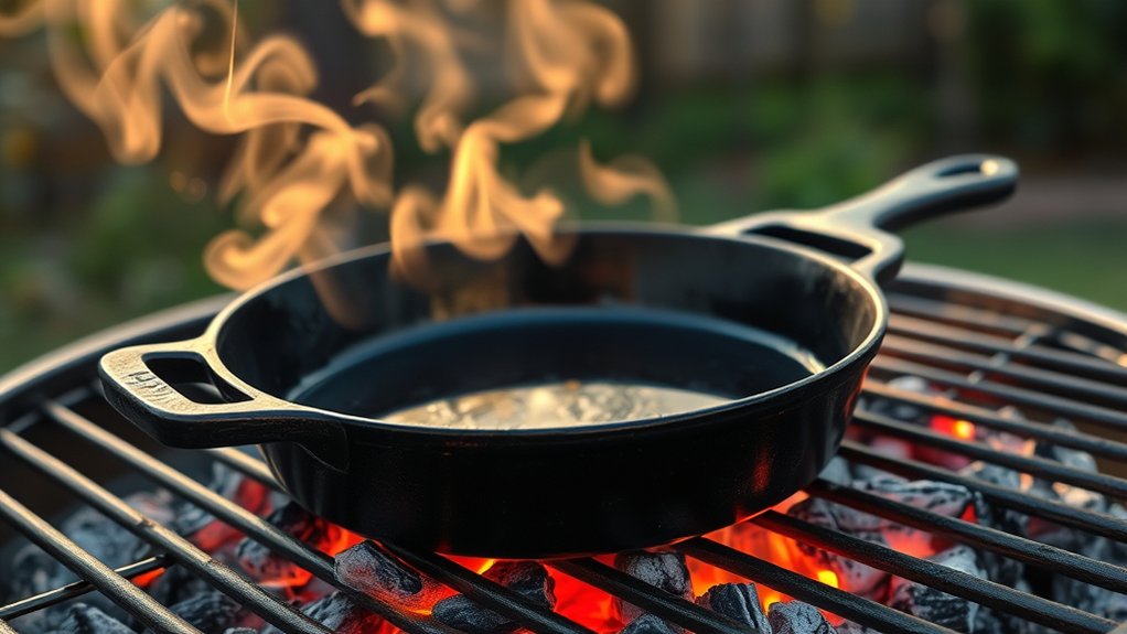 Can I Season My Cast Iron Skillet on the Grill