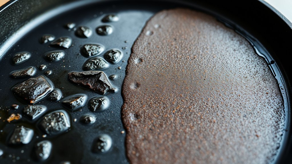 seasoning enhances griddle performance