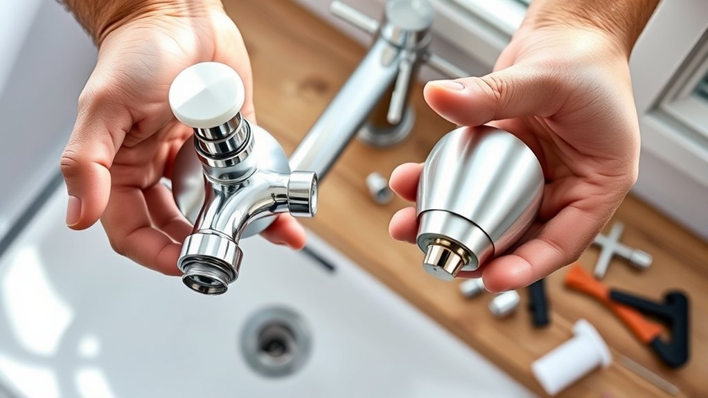 shower handle compatibility checks