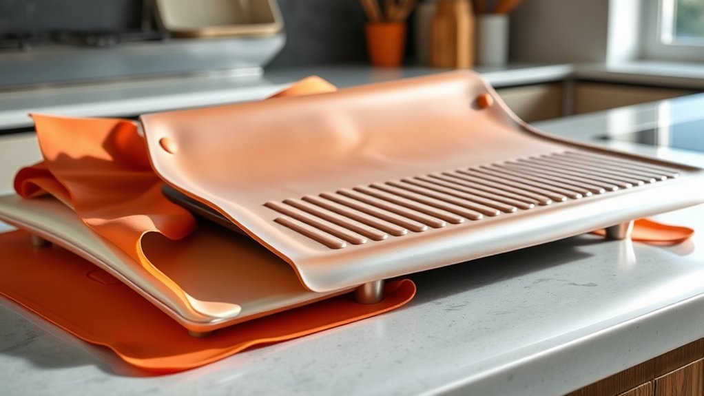 silicone griddle cover features