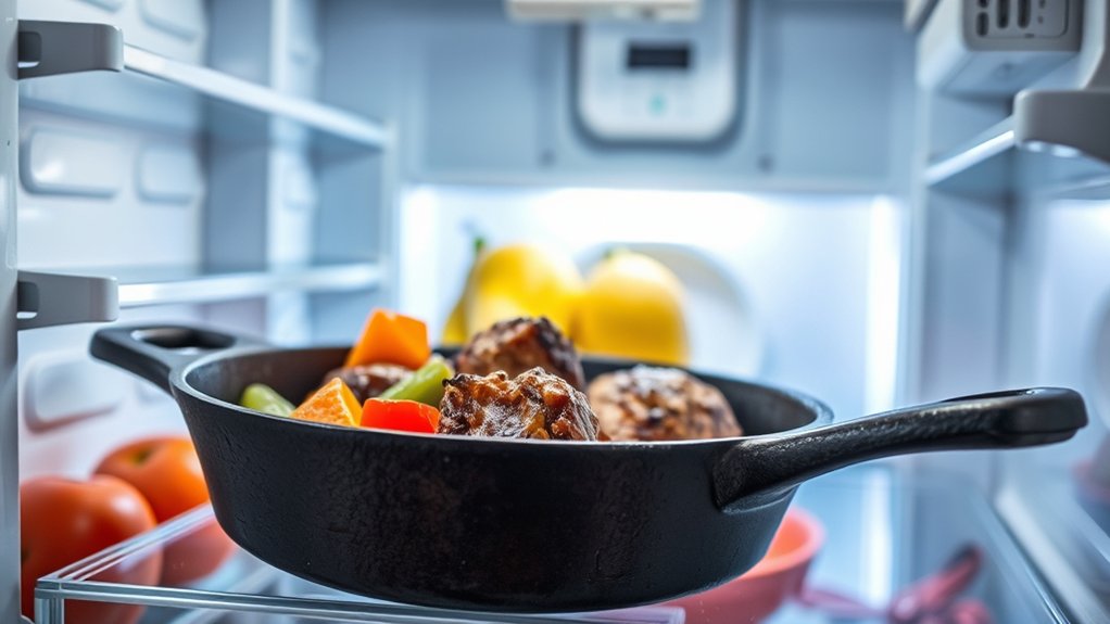 store leftovers cautiously avoid rust