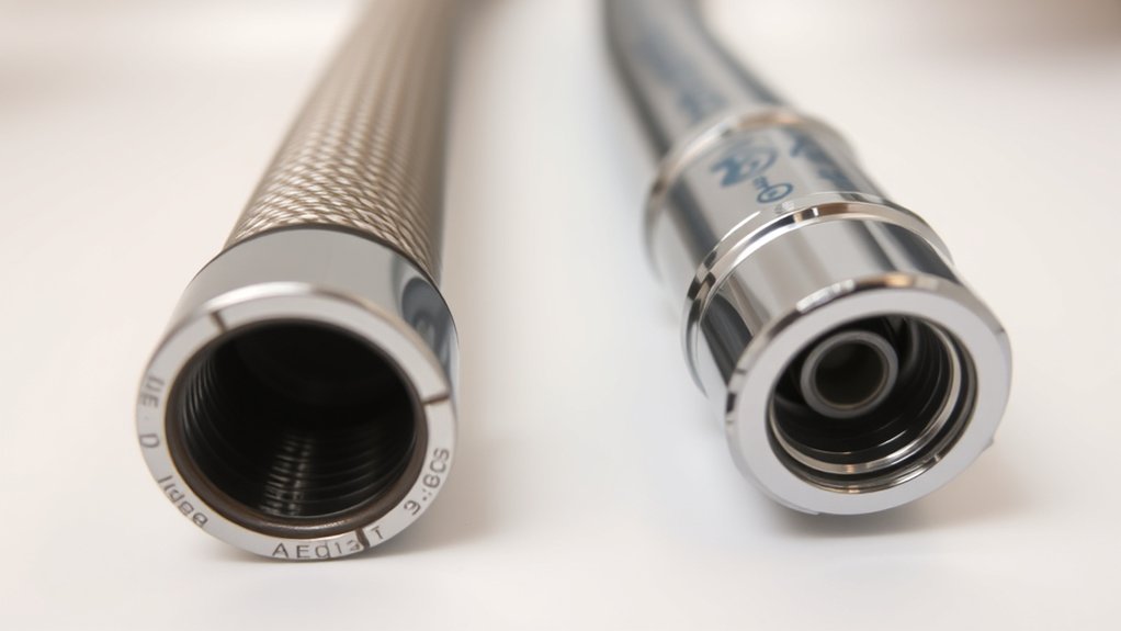 toilet vs faucet supply lines