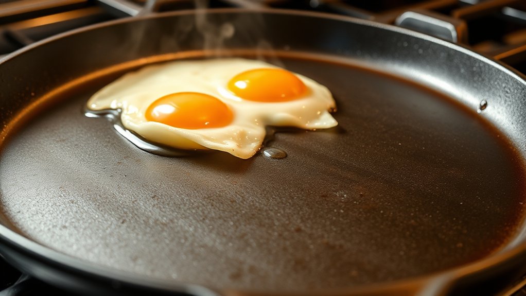 wait before cooking griddle