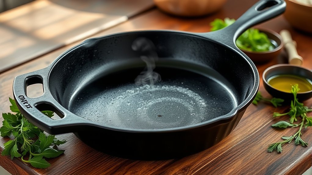 Can I Use a Cast Iron Skillet Right After Seasoning