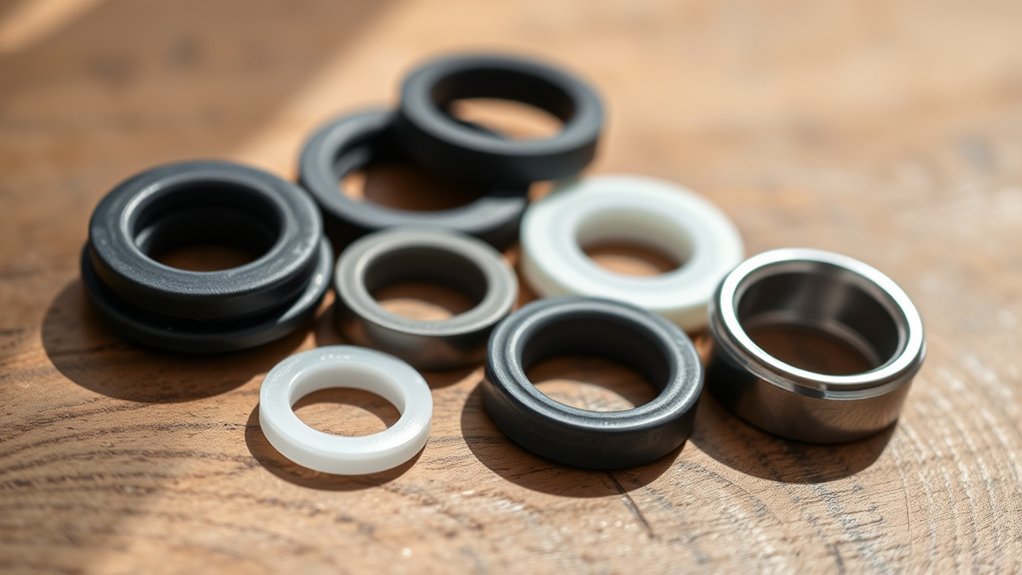 washer material and shape